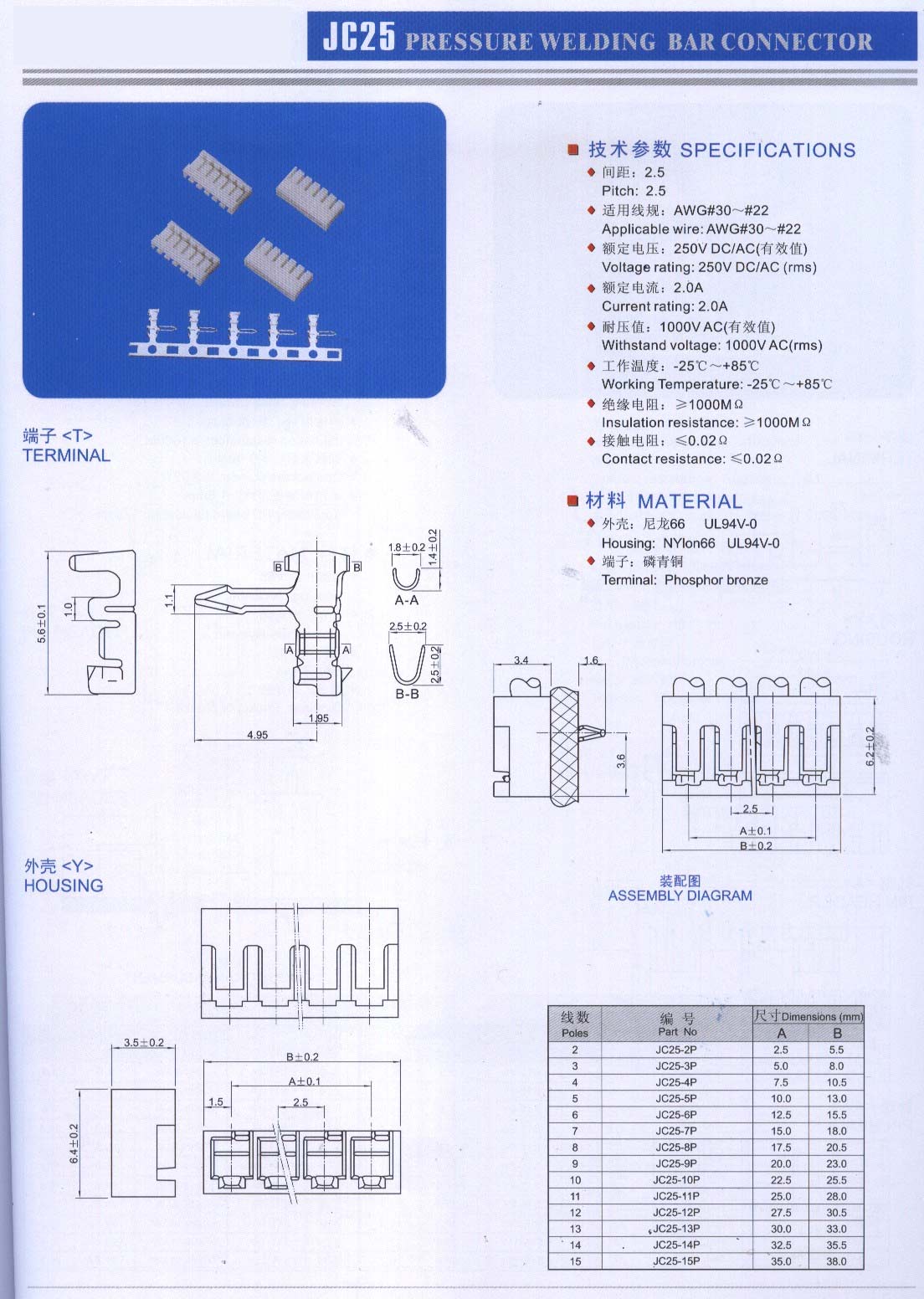wire-to-board connecting wire