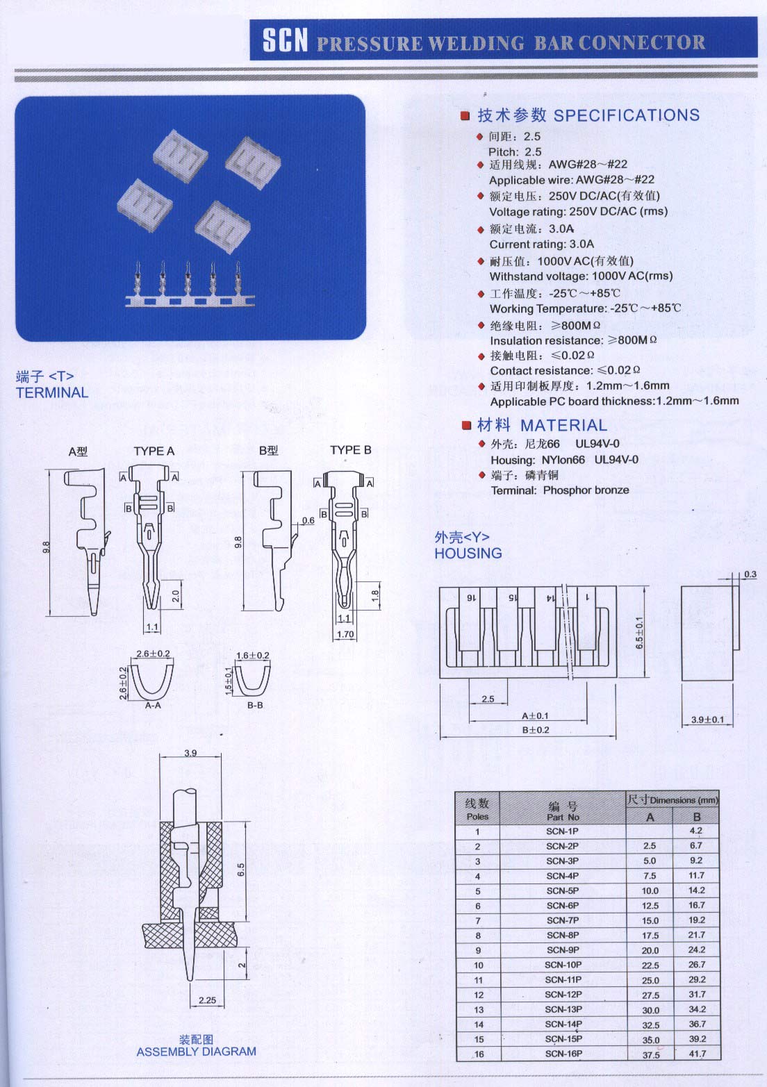A2505 (SCN) Battery Connecting Cable