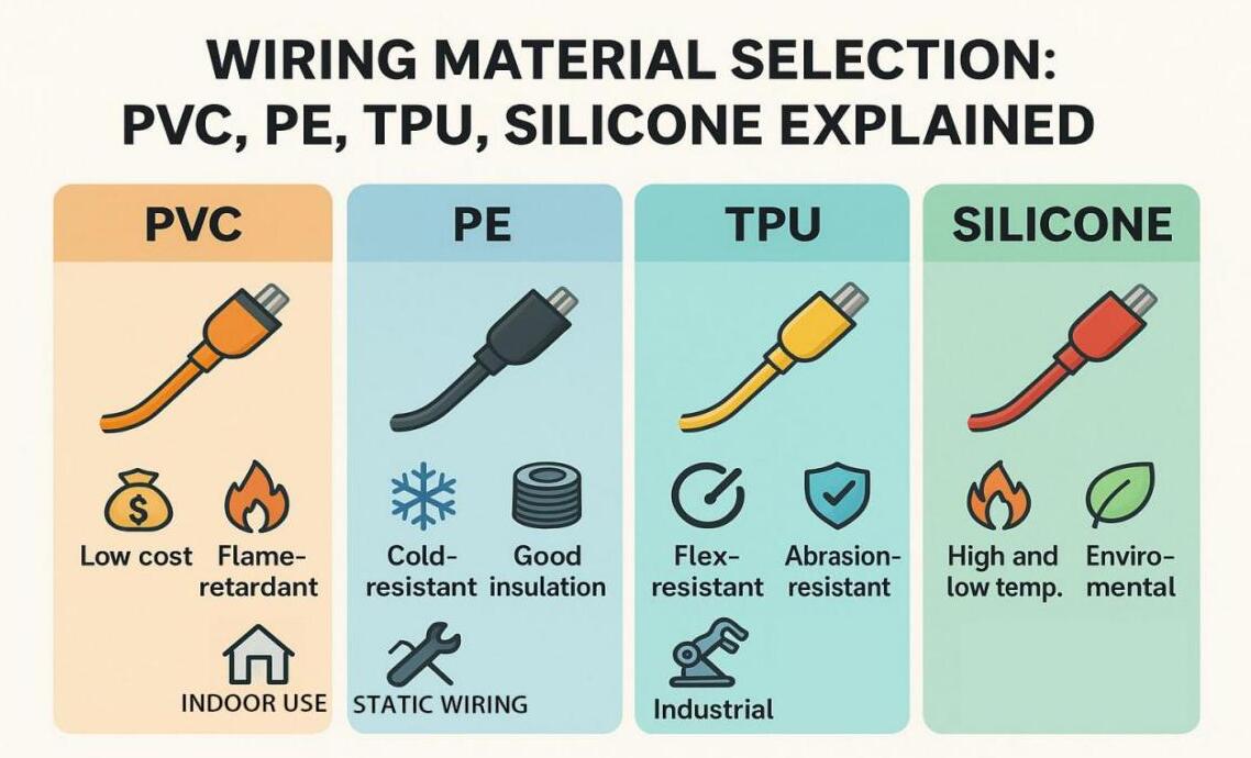Wiring material selection