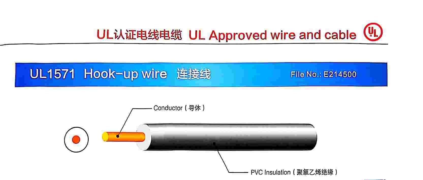 UL1571 Hook-up wire UL1571 Hook-up wire